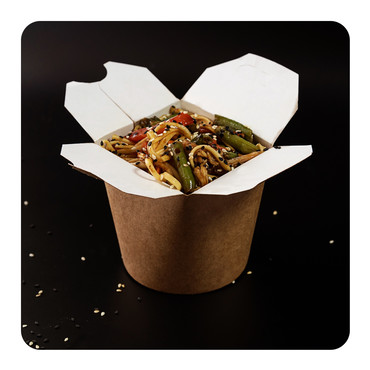 Лапша удон с курицей